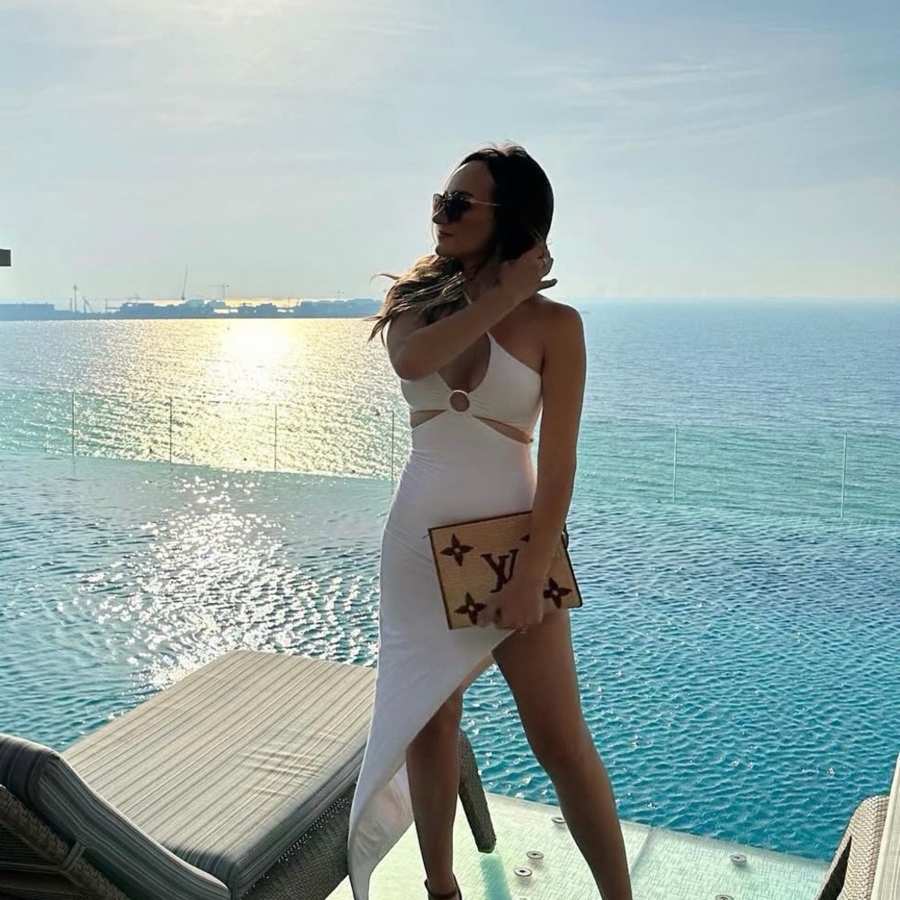 Rumer x Revolve Solstice Cut out Dress